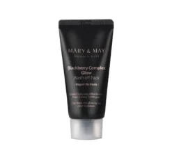 Mary&May Blackberry Complex Glow Wash off Pack rozświetlająca maseczka do twarzy 30 g
