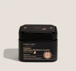 Mary&May Premium Idebenone Blackberry Complex Essence Mask zestaw przeciwzmarszczkowych masek do twarzy 20 szt