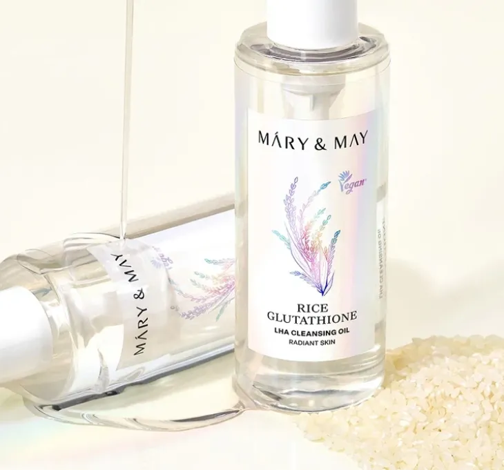 Mary&May Rice Glutathione LHA Cleansing Oil olejek do demakijażu z ekstraktem z ryżu 200 ml