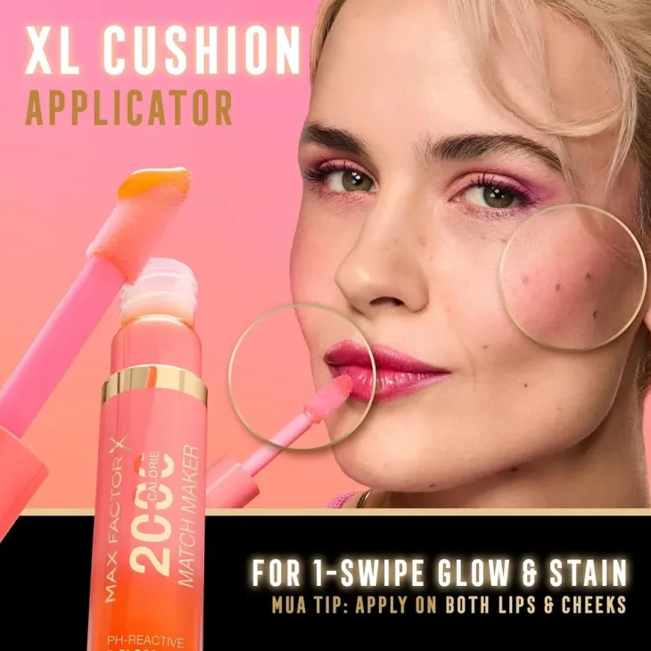 Max Factor 2000 Calorie Match Maker Lip Gloss & Stain błyszczyk do ust aktywowany przez pH skóry 10 Bubbly 4,4 ml