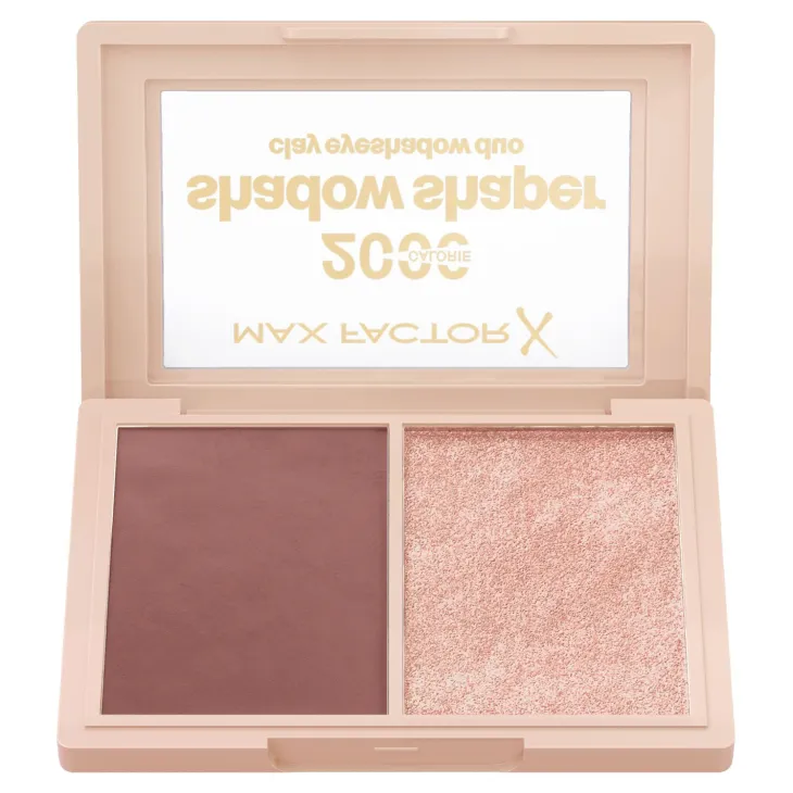 Max Factor 2000 Calorie Shadow Shaper duet cieni do powiek 010 Clay Gleam 4 g