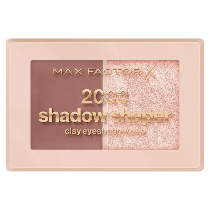 Max Factor 2000 Calorie Shadow Shaper duet cieni do powiek 010 Clay Gleam 4 g