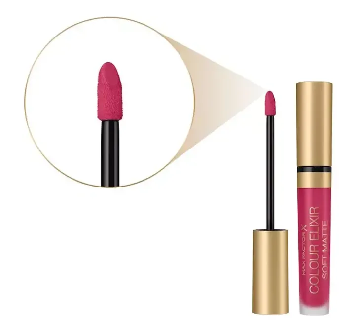 Max Factor Colour Elixir Soft Matte szminka do ust w płynie 040 Soft Berry 4 ml