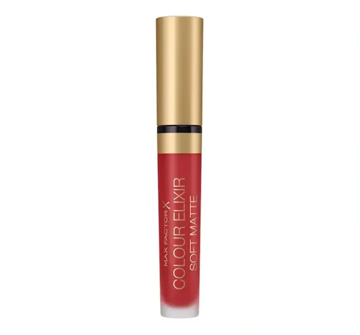 Max Factor Colour Elixir Soft Matte szminka do ust w płynie 030 Crushed Ruby 4 ml