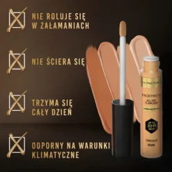 Max Factor Facefinity All Day Flawless kryjący korektor w płynie 40 7,8 ml