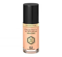Max Factor Facefinity All Day Flawless 3 in1 wegański podkład N45 Warm Almond 30 ml