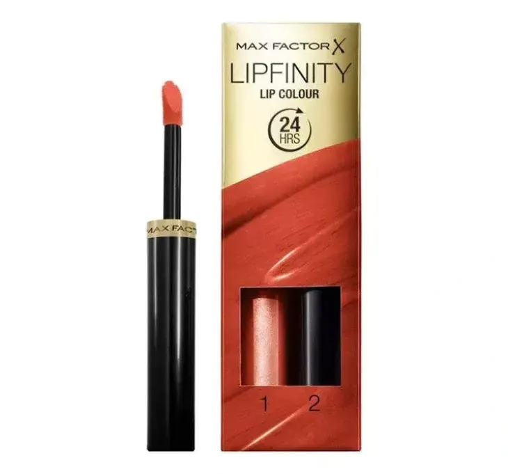 Max Factor Lipfinity pomadka 130 Luscious 2,3 ml + Top Coat 1,9 g