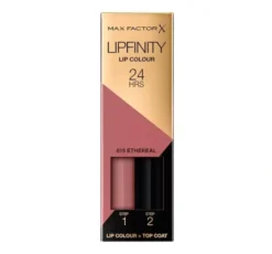 Max Factor Lipfinity pomadka 015 Ethereal 2,3 ml + Top Coat 1,9 g