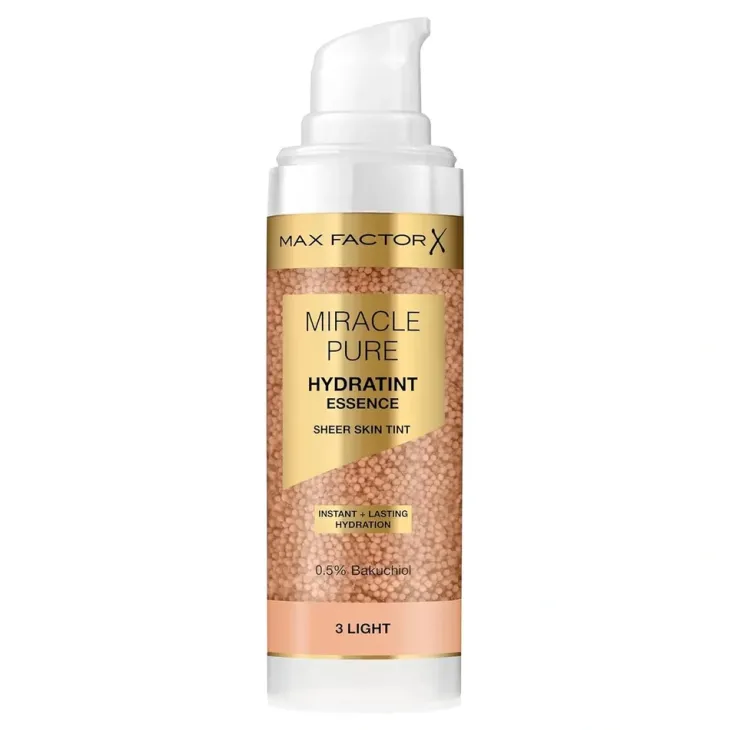 Max Factor Miracle Pure Hydratint Essence lekki podkład nawilżający tint do twarzy 3 Light 30 ml