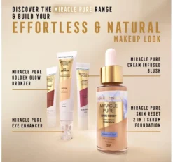Max Factor Miracle Pure kremowy bronzer do twarzy 001 Light To Medium 15 ml