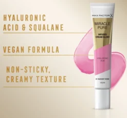 Max Factor Miracle Pure kremowy róż do policzków 01 Radiant Rose 15 ml