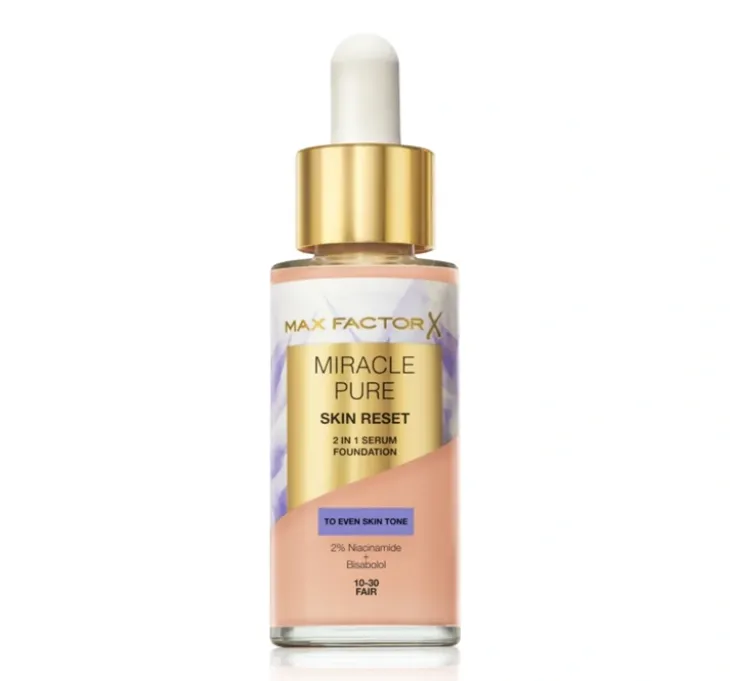 Max Factor Miracle Pure Skin Reset podkład-serum do twarzy 10-30 Fair 30 ml