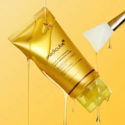 Medicube Kojic Acid Turmeric Night Wrapping Mask rozświetlająca maska peel-off do twarzy na noc z kwasem kojowym 75 ml