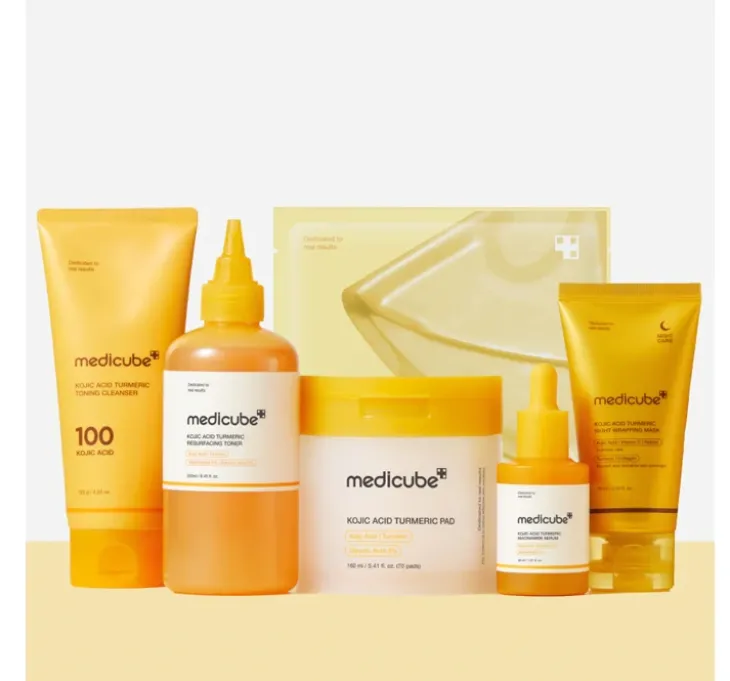 Medicube Kojic Acid Turmeric Brightening Gel Mask rozjaśniająca maska do twarzy 28 g