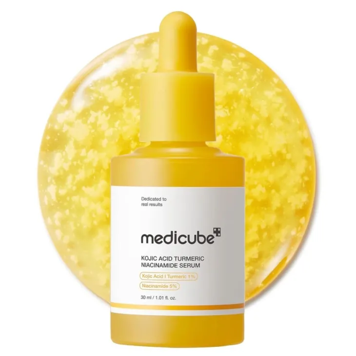 Medicube Kojic Acid Turmeric Niacinamide Serum rozświetlające serum z kwasem kojowym na przebarwienia 30 ml