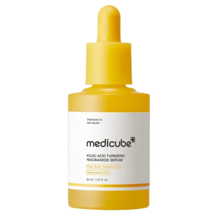 Medicube Kojic Acid Turmeric Niacinamide Serum rozświetlające serum z kwasem kojowym na przebarwienia 30 ml