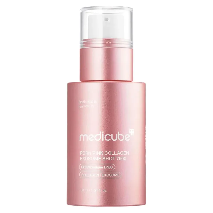 Medicube PDRN Pink Collagen Exsome Shot 7500 ujędrniające serum do twarzy z egzosomami kolagenowymi 30 ml