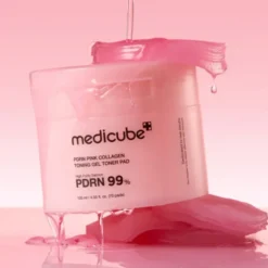Medicube PDRN Pink Collagen tonizujące płatki żelowe z kolagenem 70 sztuk