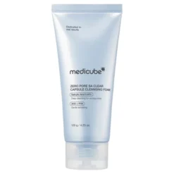 Medicube Zero Pore SA Clear Capsule Cleansing Foam oczyszczająca pianka do twarzy z mikrokapsułkami egzosomów i kwasami 120 g