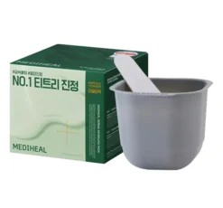 Mediheal Derma Modeling Pack Teatree Calming zestaw do pielęgnacji twarzy maseczka algowa 28 g + serum 2 ml