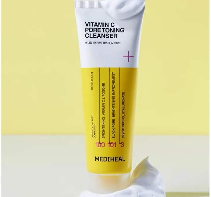 Mediheal pianka oczyszczająca z witaminą C 120ml