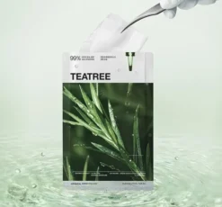 Mediheal Teatree Essential Mask Calming Moisture kojąco-nawilżająca maseczka w płachcie 24 ml
