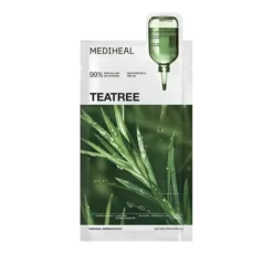 Mediheal Teatree Essential Mask Calming Moisture kojąco-nawilżająca maseczka w płachcie 24 ml