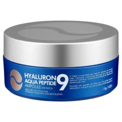 MEDIPEEL Hyaluron Aqua Peptide 9 Ampoule Eye Patch nawilżające płatki pod oczy z peptydami 60 szt