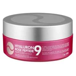 MEDIPEEL Hyaluron Rose Peptide 9 Ampoule Eye Patch odświeżające płatki pod oczy z peptydami 60 szt