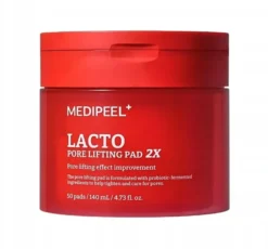 MEDIPEEL Lacto Pore Lifting Pad 2X liftingujące płatki do twarzy 50 sztuk