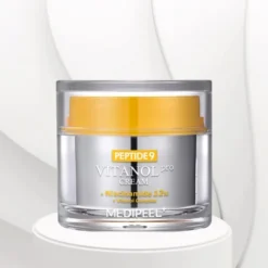 MEDIPEEL Peptide 9 Vitanol Pro Cream rozświetlający krem do twarzy z niacynamidem 50 ml