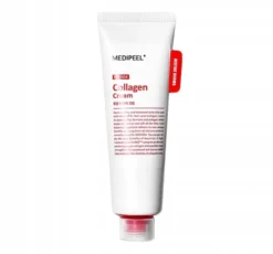 MEDIPEEL Red Lacto Collagen Barrier Cream ujędrniający krem do twarzy z kolagenem 80 ml