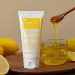 MEDIPEEL Vegan Vitamin Collagen Clear oczyszczający żel w piance z kolagenem 120 ml