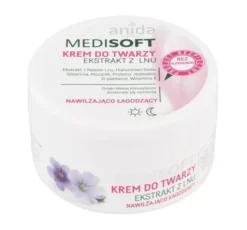 Medisoft krem do twarzy ekstrakt z lnu 100ml