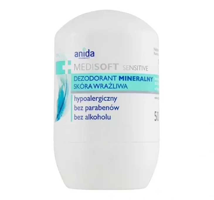 Medisoft Sensitive dezodorant mineralny roll-on 50ml