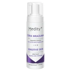 Medity+ Cera Wrażliwa łagodna pianka do mycia twarzy dla skóry reaktywnej 150 ml
