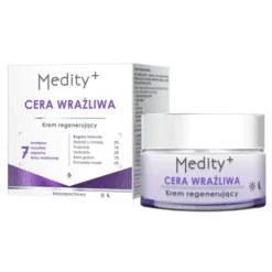 Medity+ Cera Wrażliwa regenerujący krem do twarzy dla skóry wyjątkowo wrażliwej 50 ml
