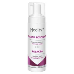 Medity+ Trądzik Różowaty łagodząca pianka do mycia twarzy 150 ml