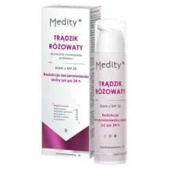 Medity+ Trądzik Różowaty krem do twarzy z filtrem SPF25 50 ml