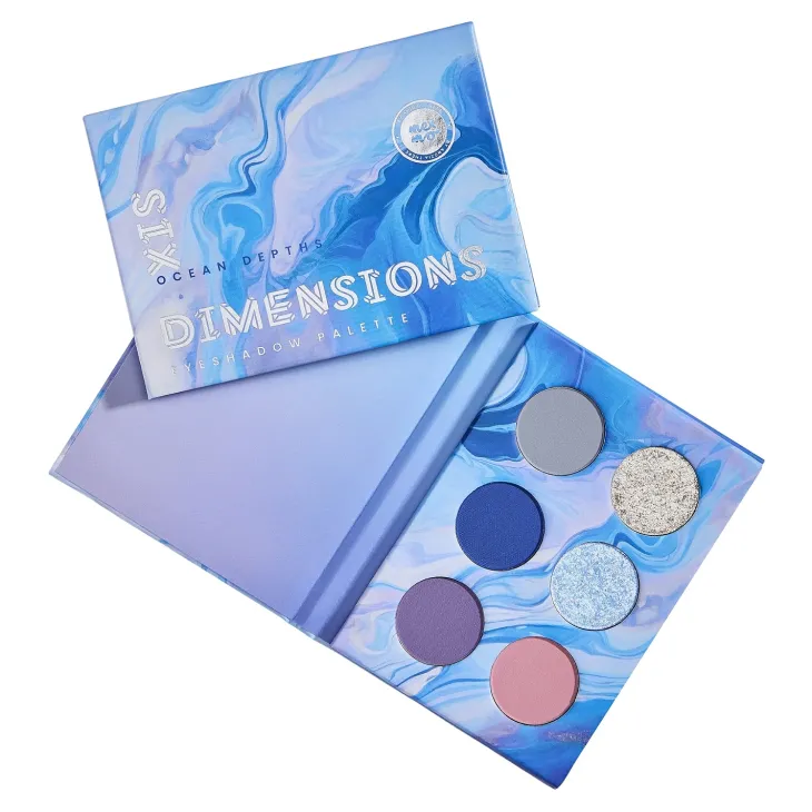 Mexmo Six Dimensions Ocean Depths paleta cieni do powiek 6 x 1,5 g