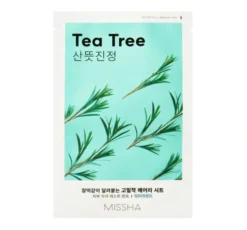 Missha Airy Fit Sheet Mask kojąca maska w płachcie Tea Tree 19 ml