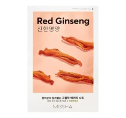 Missha Airy Fit Sheet Mask odżywcza maseczka w płachcie Red Ginseng 19ml