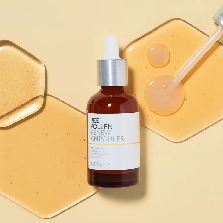 Missha Bee Pollen Renew Ampouler rozświetlająca ampułka do twarzy 40 ml