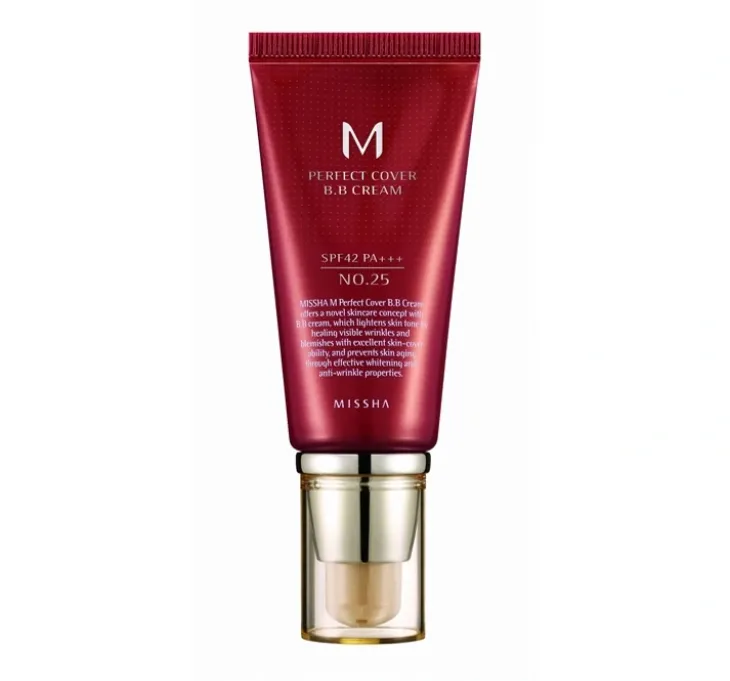 Missha M Perfect Cover BB Cream wielofunkcyjny krem BB SPF42 PA+++ 25 Warm Beige 50 ml