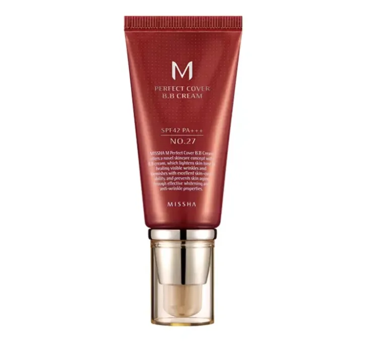 Missha M Perfect Cover BB Cream wielofunkcyjny krem BB SPF42 PA+++ 27 Honey Beige 50 ml