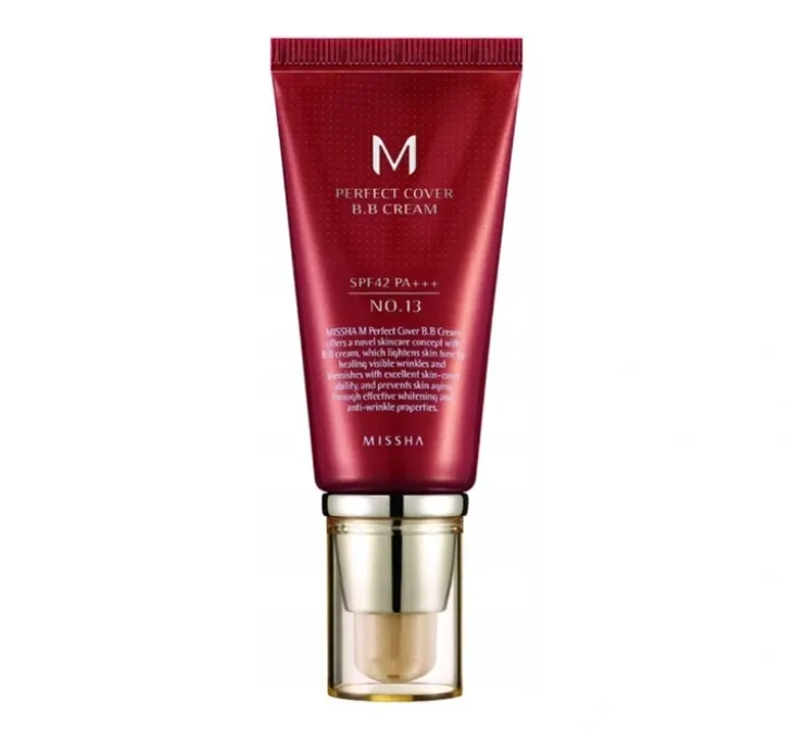 Missha M Perfect Cover BB Cream wielofunkcyjny krem BB SPF42 PA+++ 13 Bright Beige 50 ml