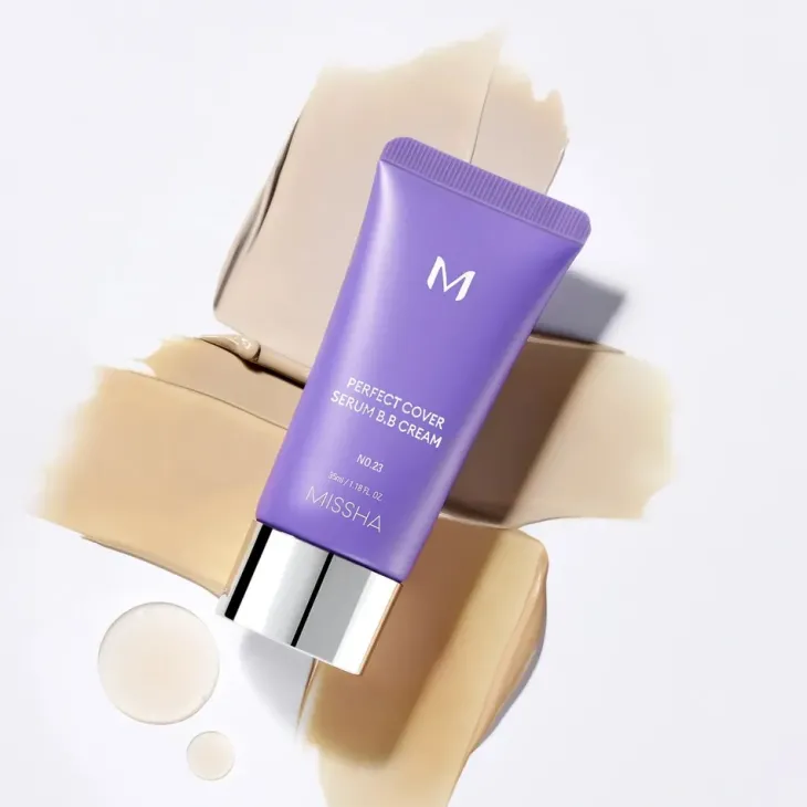 Missha M Perfect Cover Serum BB Cream SPF50+ PA++++ krem BB z serum 23 Natural Beige 20 ml