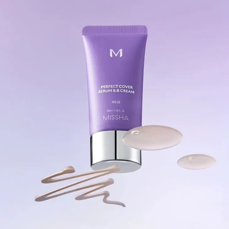 Missha M Perfect Cover Serum BB Cream SPF50+ PA++++ krem BB z serum 23 Natural Beige 20 ml