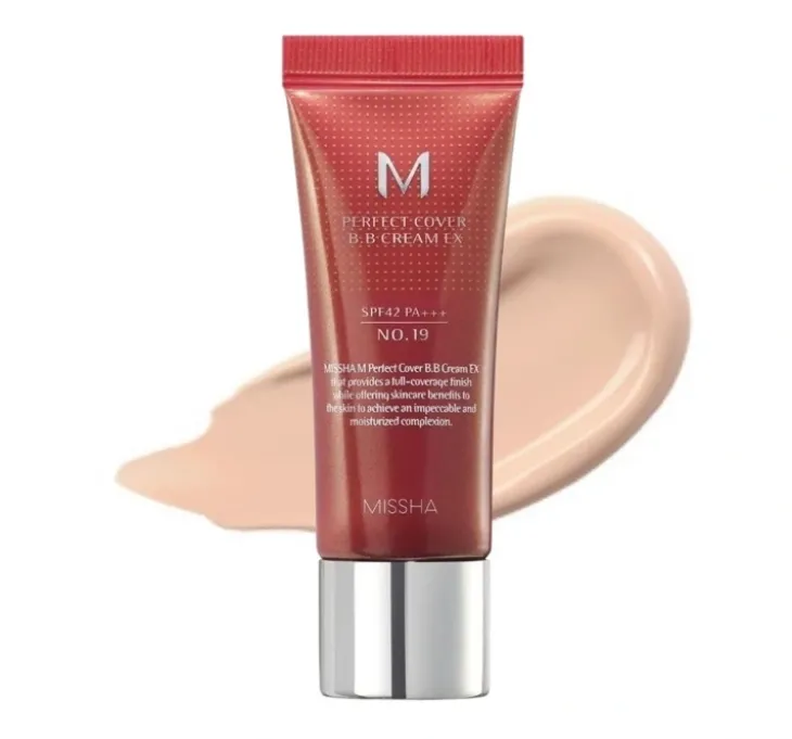 Missha Perfect Cover krem BB SPF42 No 19 Cool Ivory 20 ml