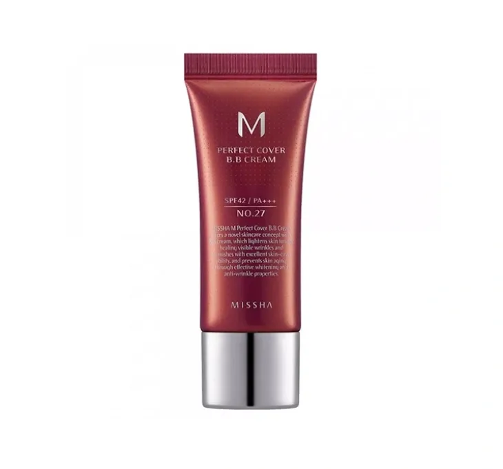 Missha Perfect Cover krem BB SPF42 No 27 Honey Beige 20ml